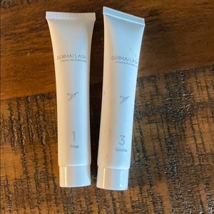 Dermaflash step 1 prep and step 3 soothe